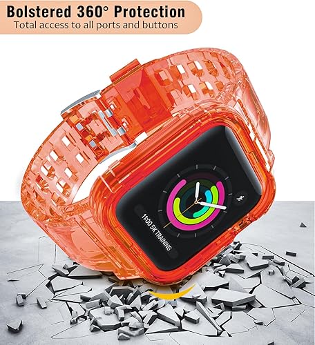 Miniatura 3 de JXVM Correa para Apple Watch de 1.772 pulgadas, 1.732 pulgadas, 1.654 pulgadas, 1.614 pulgadas, 1.575 pulgadas, 1.575 pulgadas, 1.496 pulgadas con