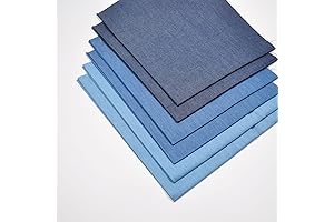 Denim Chambray Fabric Fat Quarters