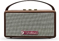 Vista 1 de RetroVybe Mini Altavoz Bluetooth portátil (marrón)