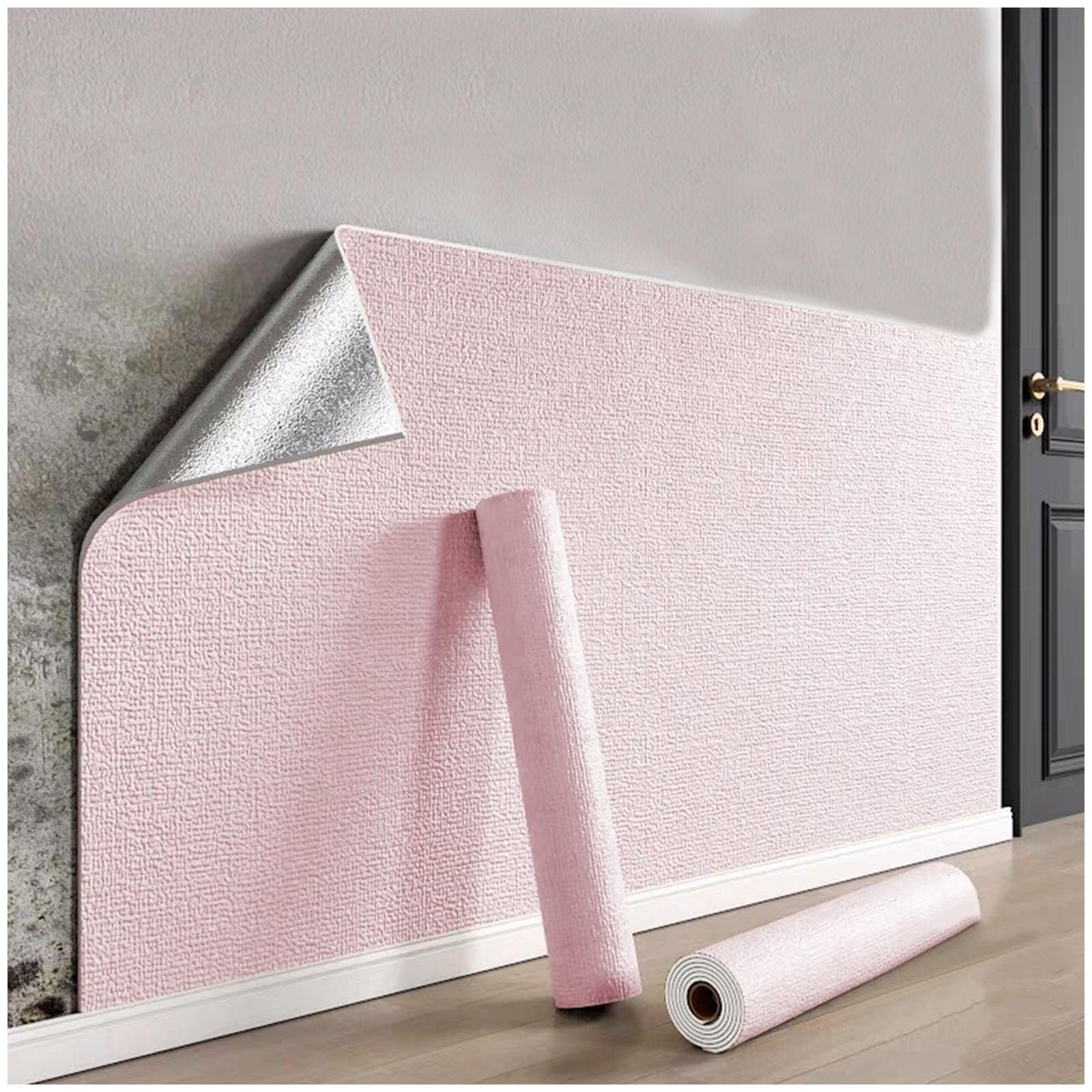 Rouleau isolant thermique 3mm contre l'humidité des murs froids