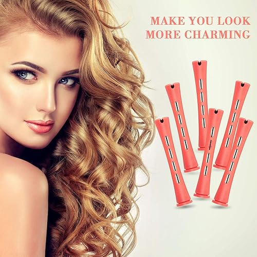 Miniatura 19 de WILLBOND 36 piezas de varilla de onda fría para cabello permanente, rodillos para el cabello, rizadores permanentes con peine de cola de rata