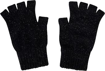 whitepeak Genuine Merino Wool and Possumdown Fingerless Gloves for Men and Women | UNISEX