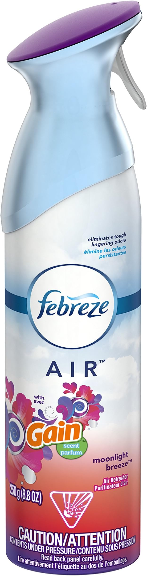 Febreze Odor-Fighting Air Freshener with Gain Moonlight Breeze Scent, 8.8 fl oz