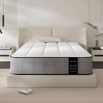 Luxury Twin Mattress, 8 Inch Hybrid Twin Size Mattress in a Box,Back Relief | Cooling Gel Memory Foam with Pocketed Springs, Luxury Twin Bed Mattress, Colchones Twin Supportive Back Relief, CertiPUR-US