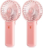 Vista 11 de JZCreater Ventilador de Escritorio USB, Mini Ventilador Portátil, Ventilador de Enfriamiento de Mesa de Escritorio de 3 Velocidades, Ventilador