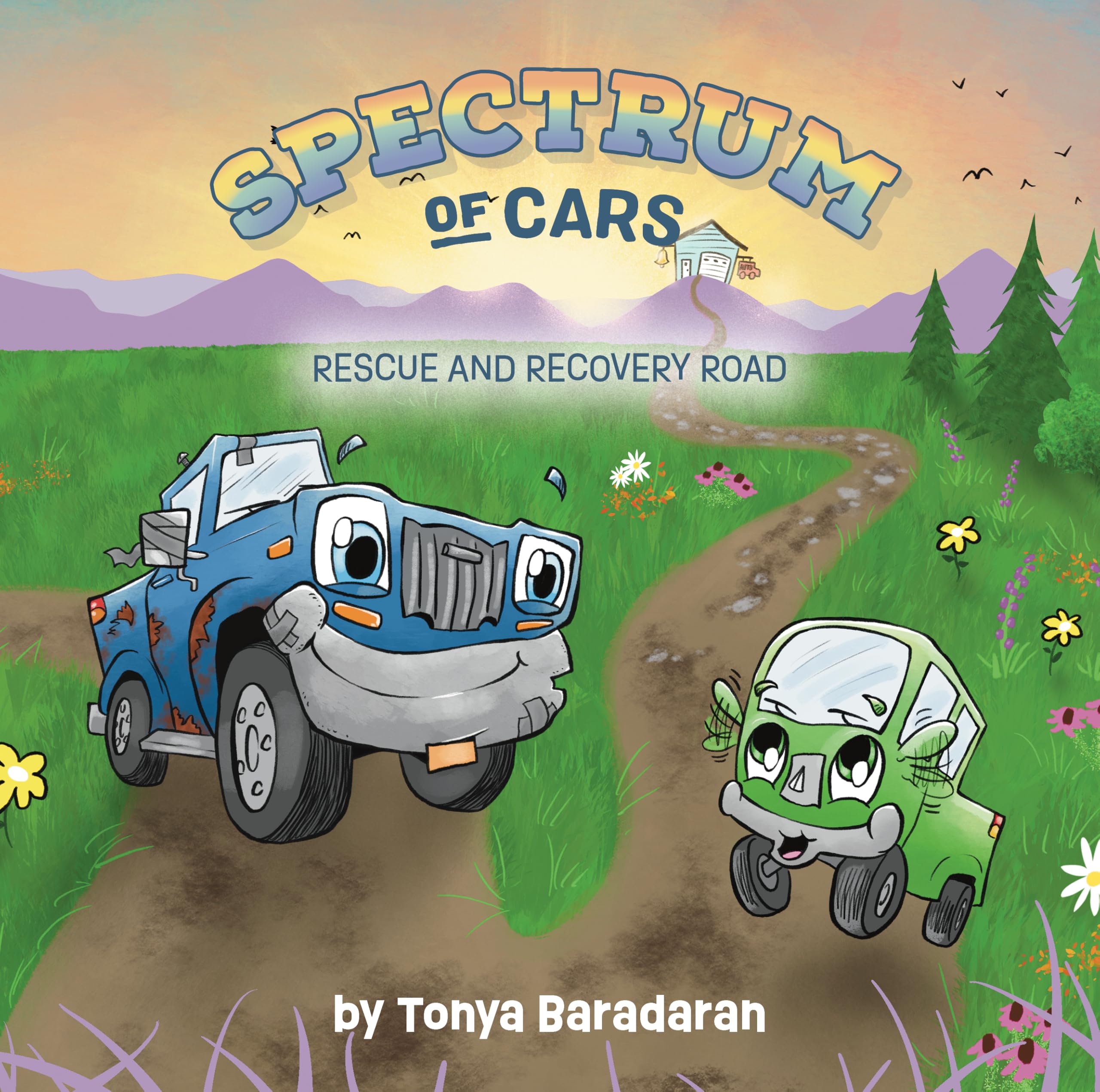 Spectrum of Cars: Rescue and Recovery Road (The Spectrum of Cars Children's Book Series)