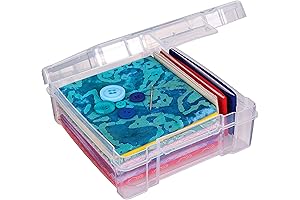 ArtBin 6" x 6" Hinged-Lid Plastic Storage Box