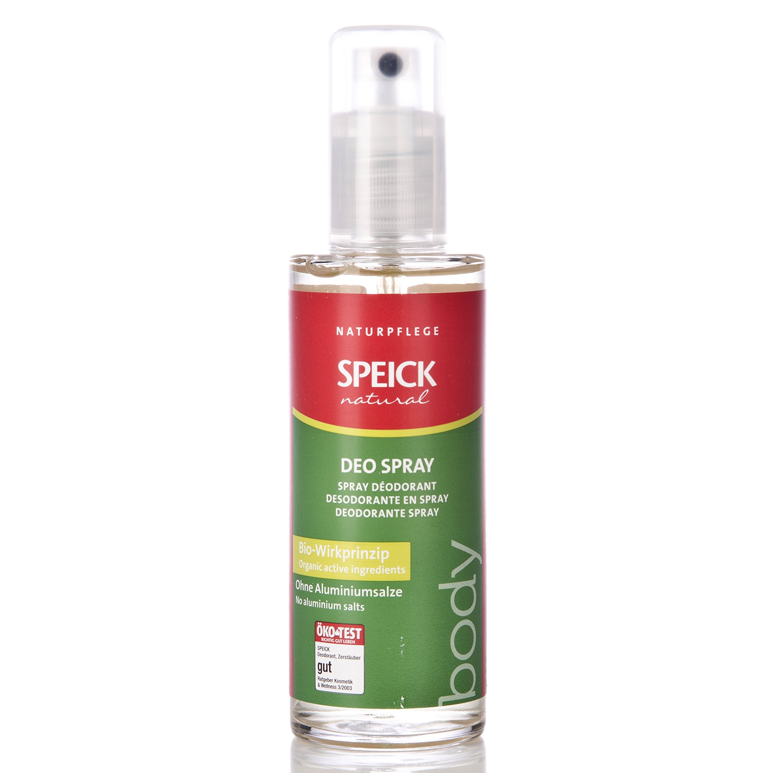 5Pack Speick Natural Travel Deodorant Spray 5x 75ml