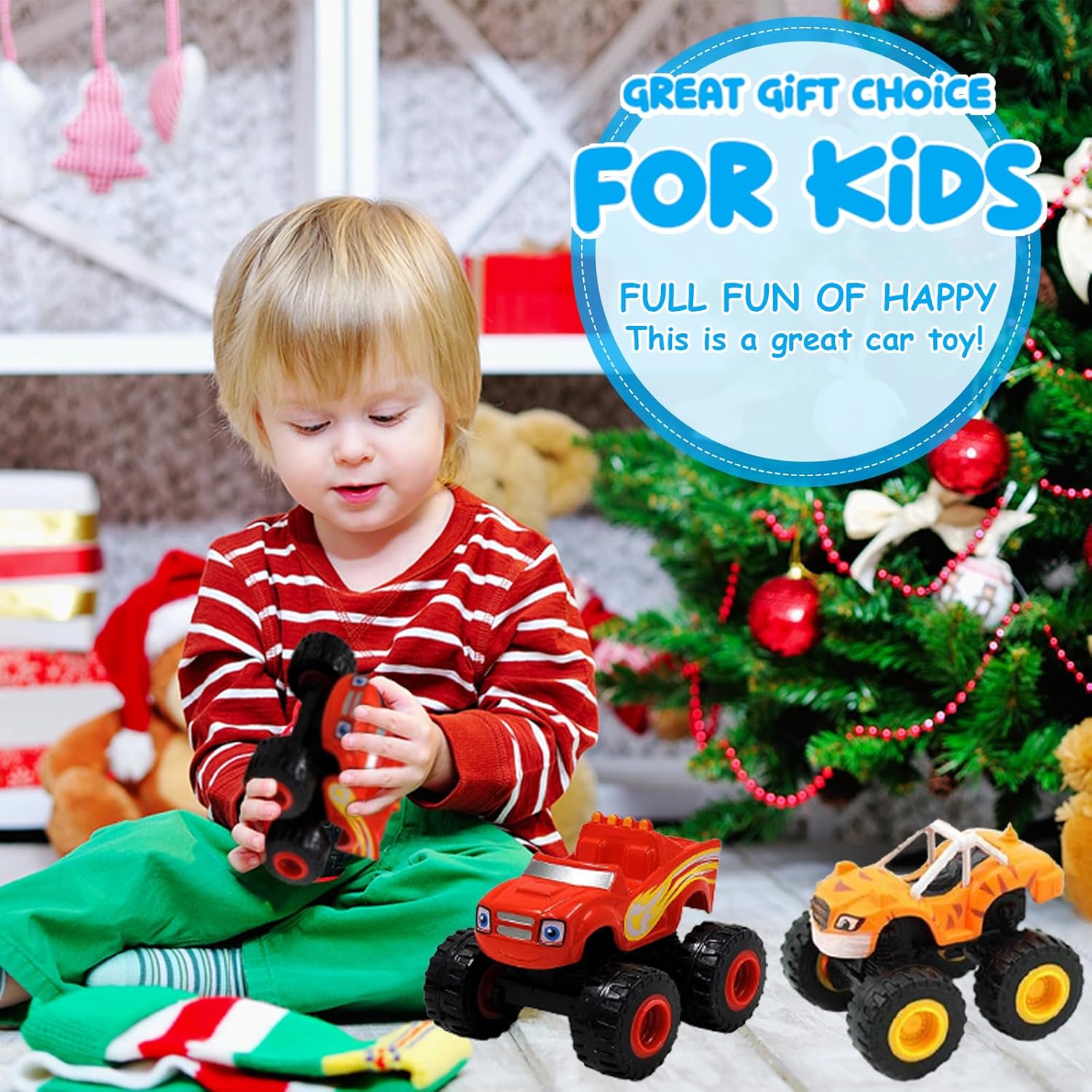 The Monster Machines Toys, The Monster Machines Toy Truck & Figure Set - Machines Toys Scooters Car for 3 4 5 6 Year Old Toddlers Kids