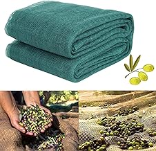 Olive Harvesting Net 4 x 8 m – Durable Olive Harvest with Reinforced Corner – Anti-Spine Olive Harvesting Net 50 g/m² – Olive Net Maximises Harvest