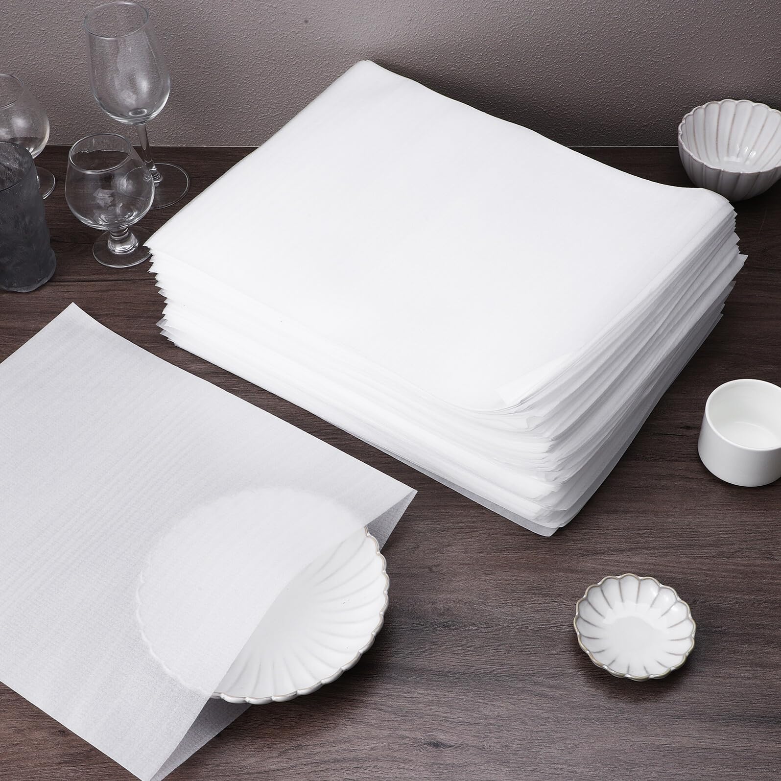 Healvian 100 Pezzi Sacchetti in Pe di Schiuma Imbottita 30x40cm per Imballaggio e Traslochi Materiale Protettivo Bianco e Multiuso per Elettronica e Vetro