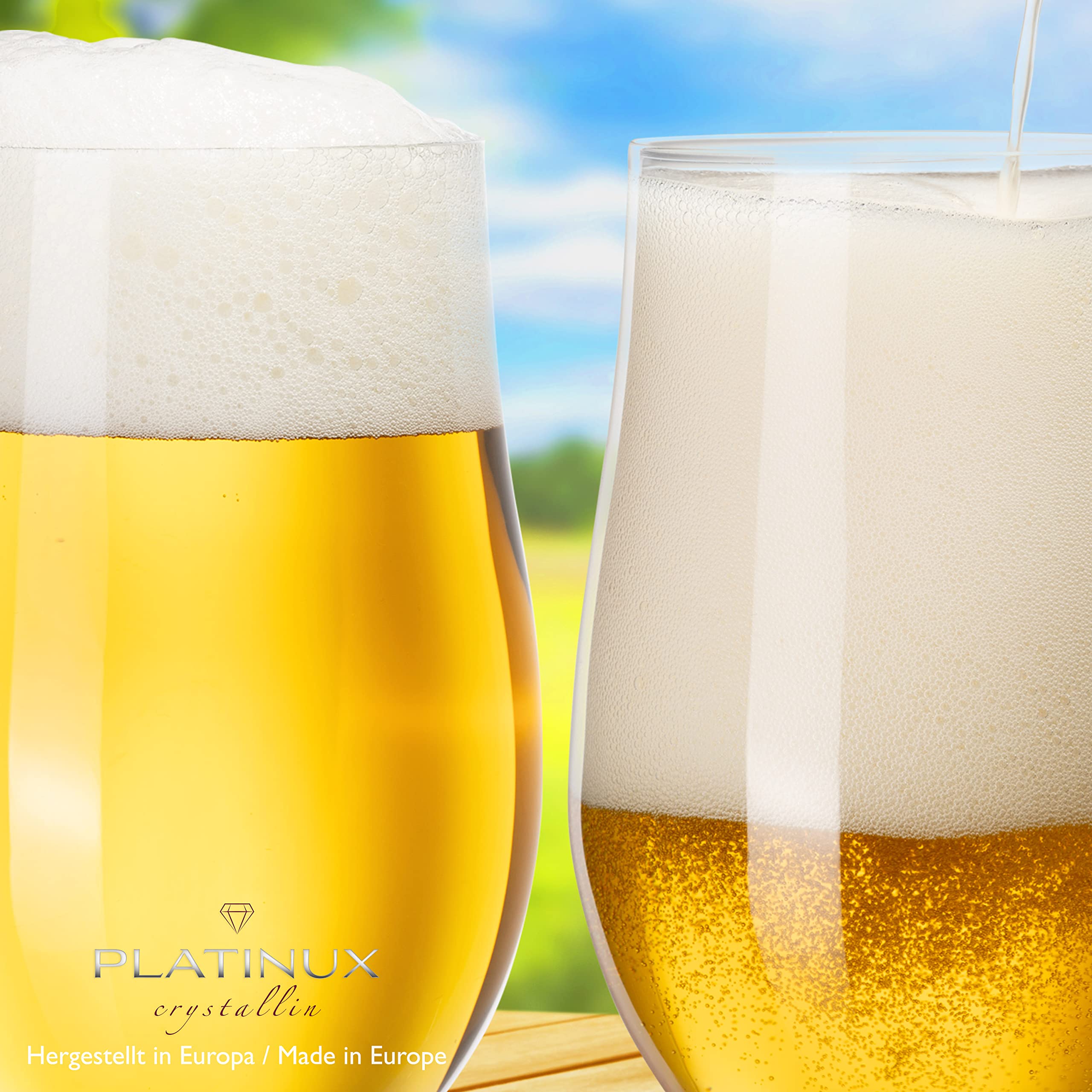 Lot De 6 Verres à Bière, à Cocktail Ou à Jus En Cristal – Hello Broc