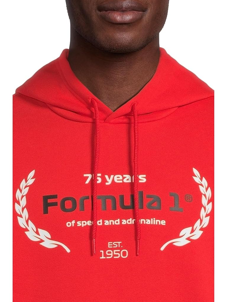 Red PUMA Formula 1 Graphic Hoodie