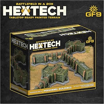 Hextech Battlefield in a Box - Personnel Buildings