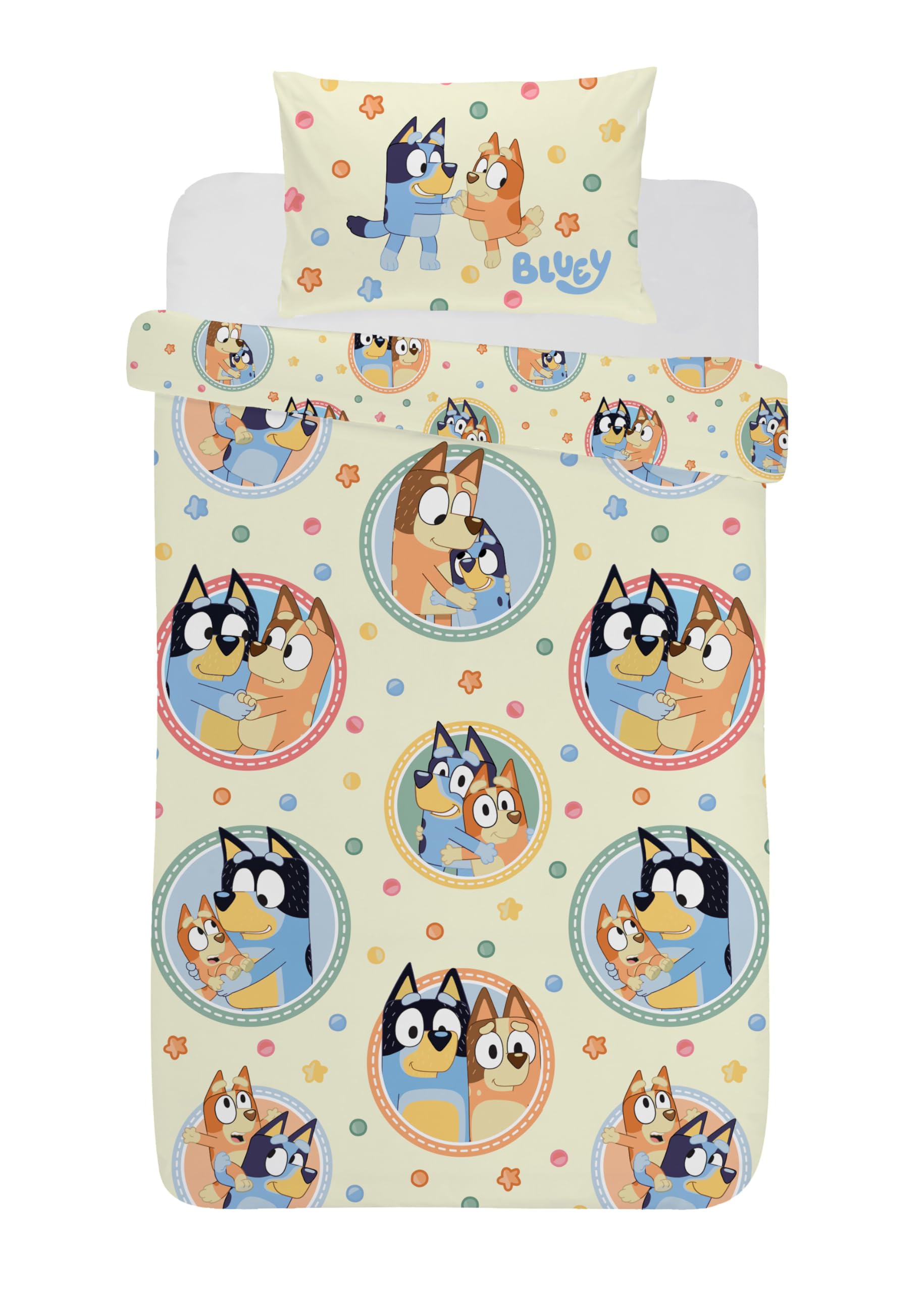 Bluey Frames Single Duvet Cover Set