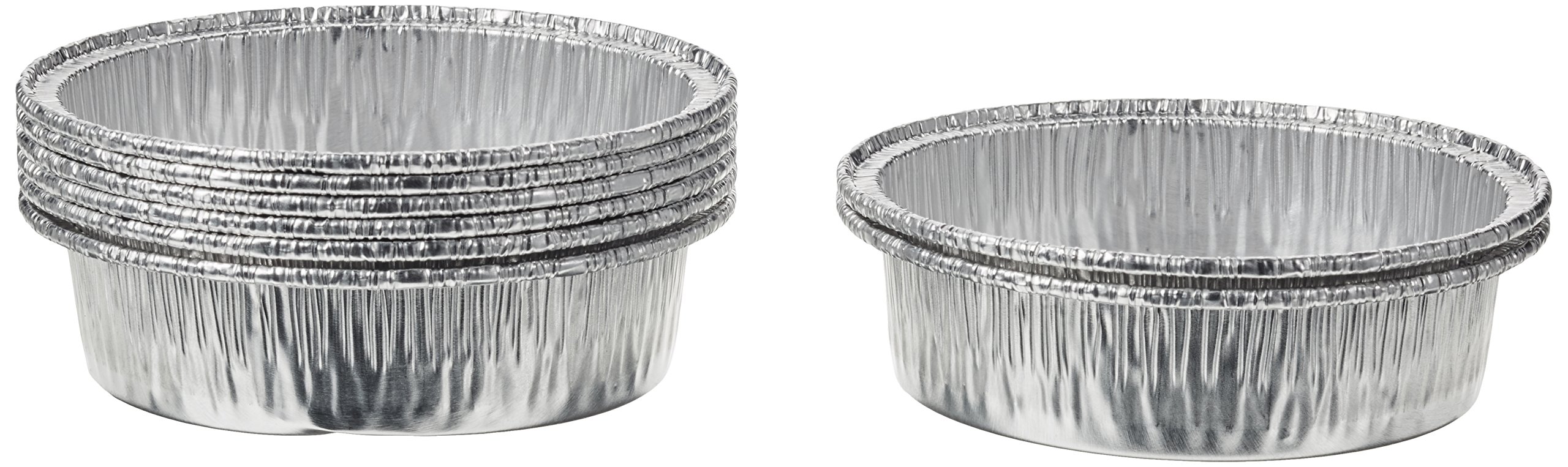 neoLab Aluminium Wägeschale mit Rand, Silber, 70ml Kapazität, 71mm x 17.4mm, 100 Stück