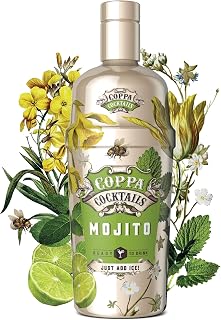 Ready-to-Drink Mojito | Easy Premium Pre-Mixed | Just Add Ice | 10% ABV | 70cl