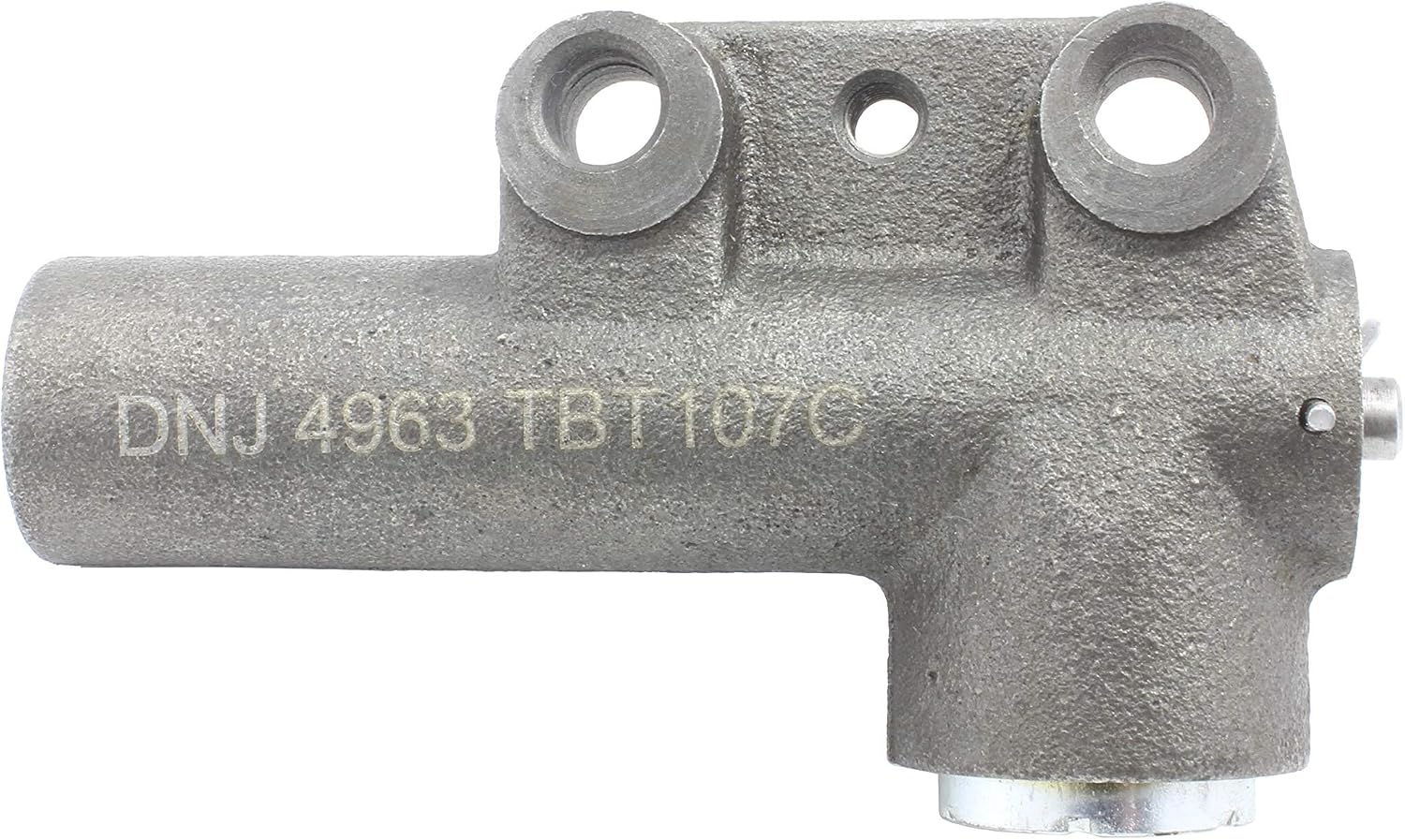 DNJ TBT107C Hydraulic Timing Belt Tensioner Assembly, For 89-95, Dodge, Eagle, Hyundai, Mitsubishi, Plymouth, Colt, Eclipse, Elantra, Galant, Laser, Mirage, 1.6L-2.0L, L4, DOHC, Naturally Aspirated