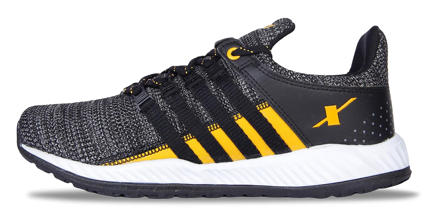 Sm-410 Black Golden Running Shoes 