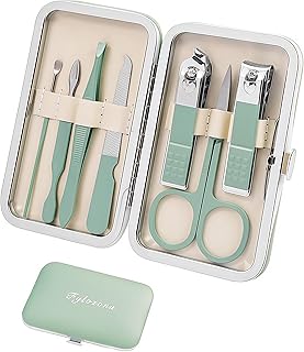 Manicure Set, Nail Set Nail Case Nail Clippers Travel Essential Nail Care Tools Fashion Stainless Steel Nail Clippers Kit ...