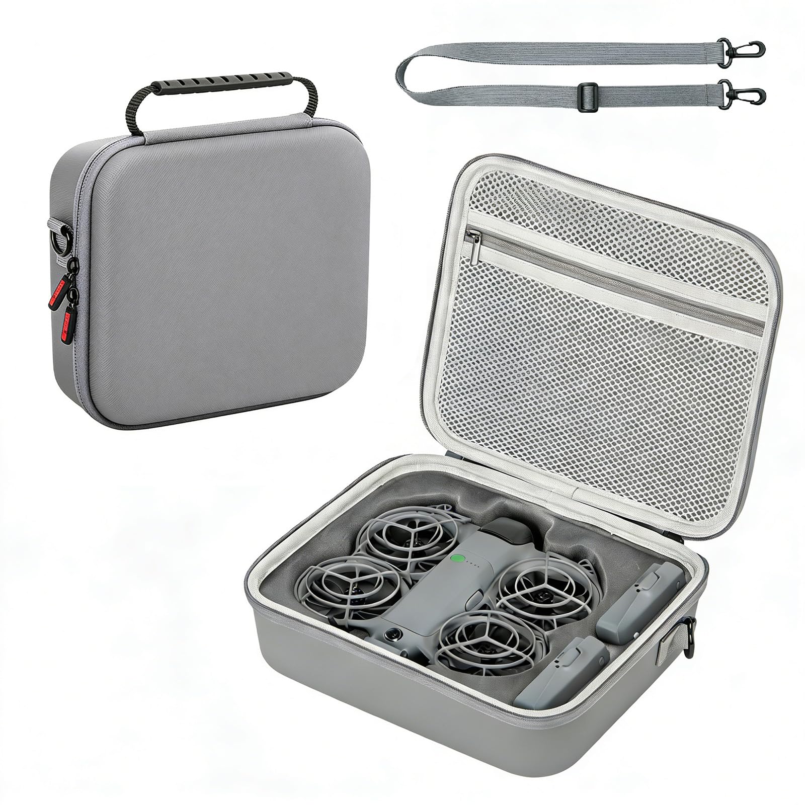 Case do Neo 2, Przenośna torba transportowa PU do DJI Neo 2 | z paskiem na ramię do DJI Neo 2 Drone Accessories