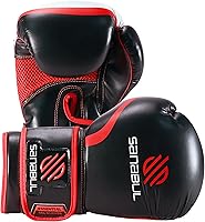 Sanabul Essential Gel Boxing Gloves for Men & Women | Kickboxing MMA Muay Thai Heavy Bag Sparring Training
