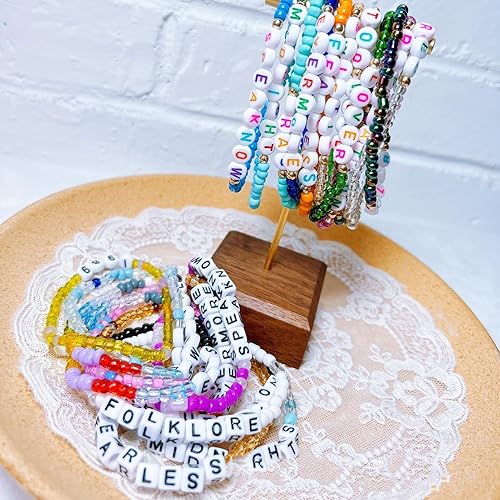 Miniatura 6 de Pulsera de la amistad, paquete de 16 pulseras TS Taylor, pulseras de cuentas, trajes de Taylor accesorios de Taylor Concert, joyería con calcomanías