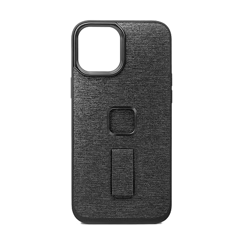 Peak Design Mobile Everyday Loop Phone Case for iPhone 13 Max Charcoal With Loop Slim Profile 6 ft