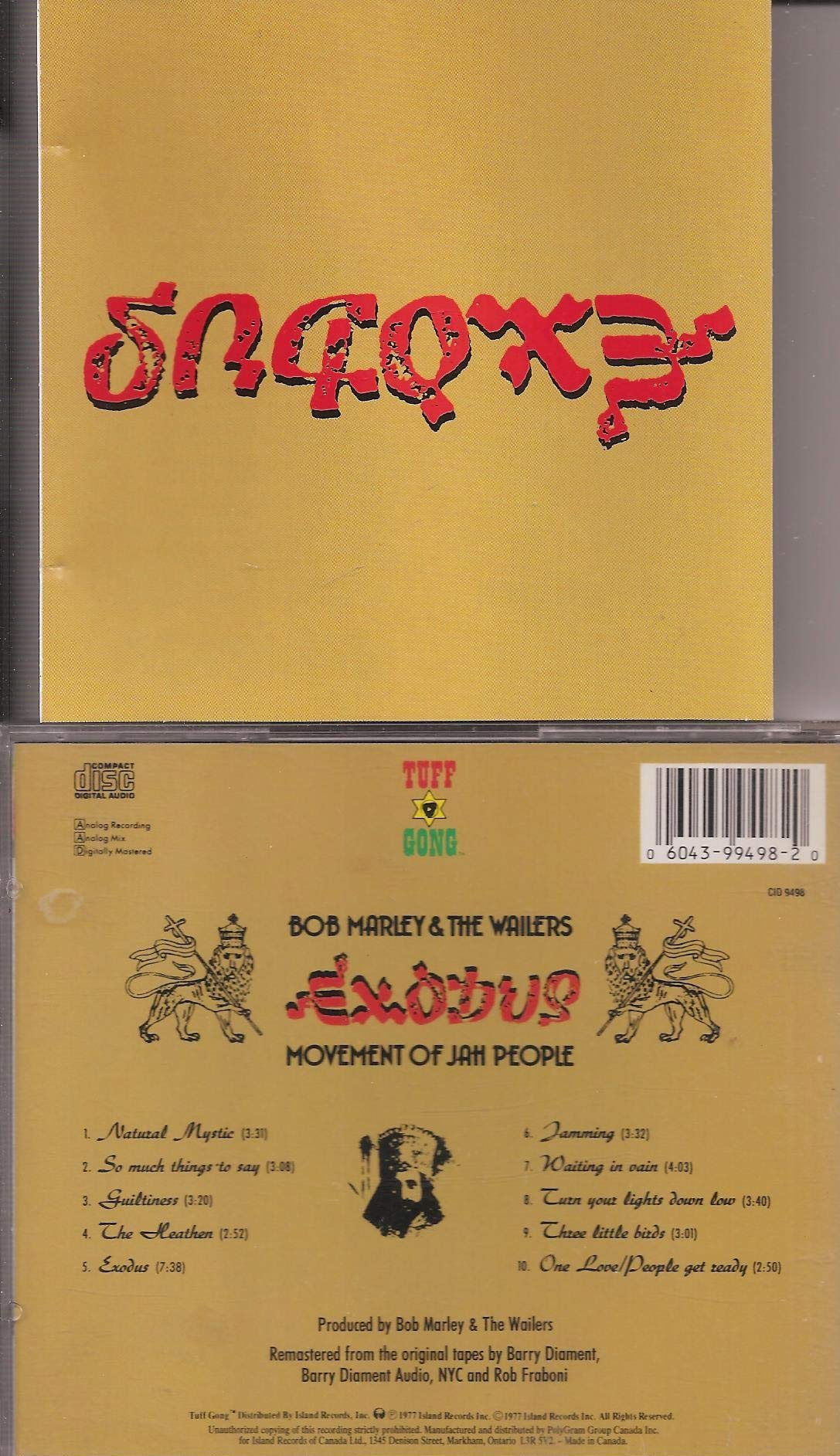 Exodus [Audio CD]
