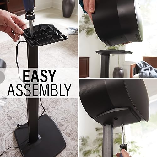 Miniatura 5 de OSSE32 Sanus - Soportes de altavoces inalámbricos para Sonos Era 300 (par) (negro)