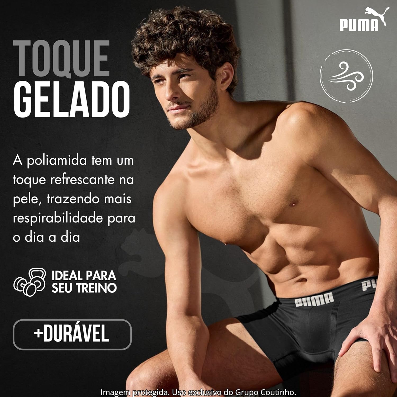 Kit 2 Cuecas Boxer Puma Sem Costura Poliamida Sport Dry Fit em promoção! Veja a oferta e mais achadinhos de Moda íntima 3 Hoje é o melhor dia para comprar Kit 2 Cuecas Boxer Puma Sem Costura Poliamida Sport Dry Fit com aquele preço maroto! Promoção! Aproveite a oferta! 3