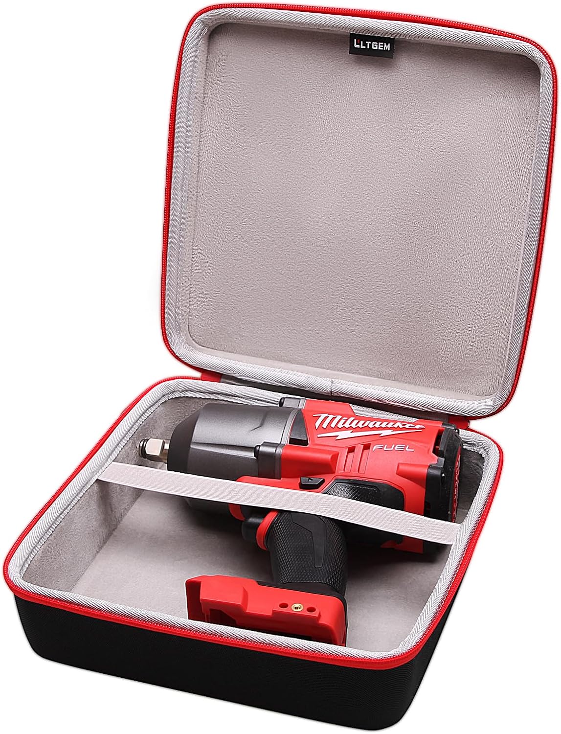 LTGEM Case Compatible with Milwaukee 2767-20/2962-20/2960-20 M18 FUEL High Torque 1/2" Impact Wrench, Case Only
