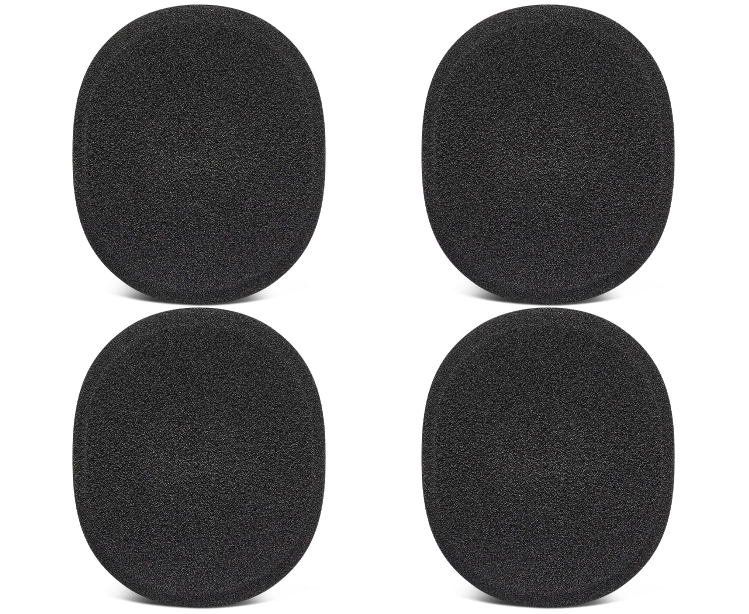 SOULWIT Replacement Earpads for Logitech H800 Headphones, Soft and Durable Sponge Ear Pads Cushions with High-Density Foam - Black