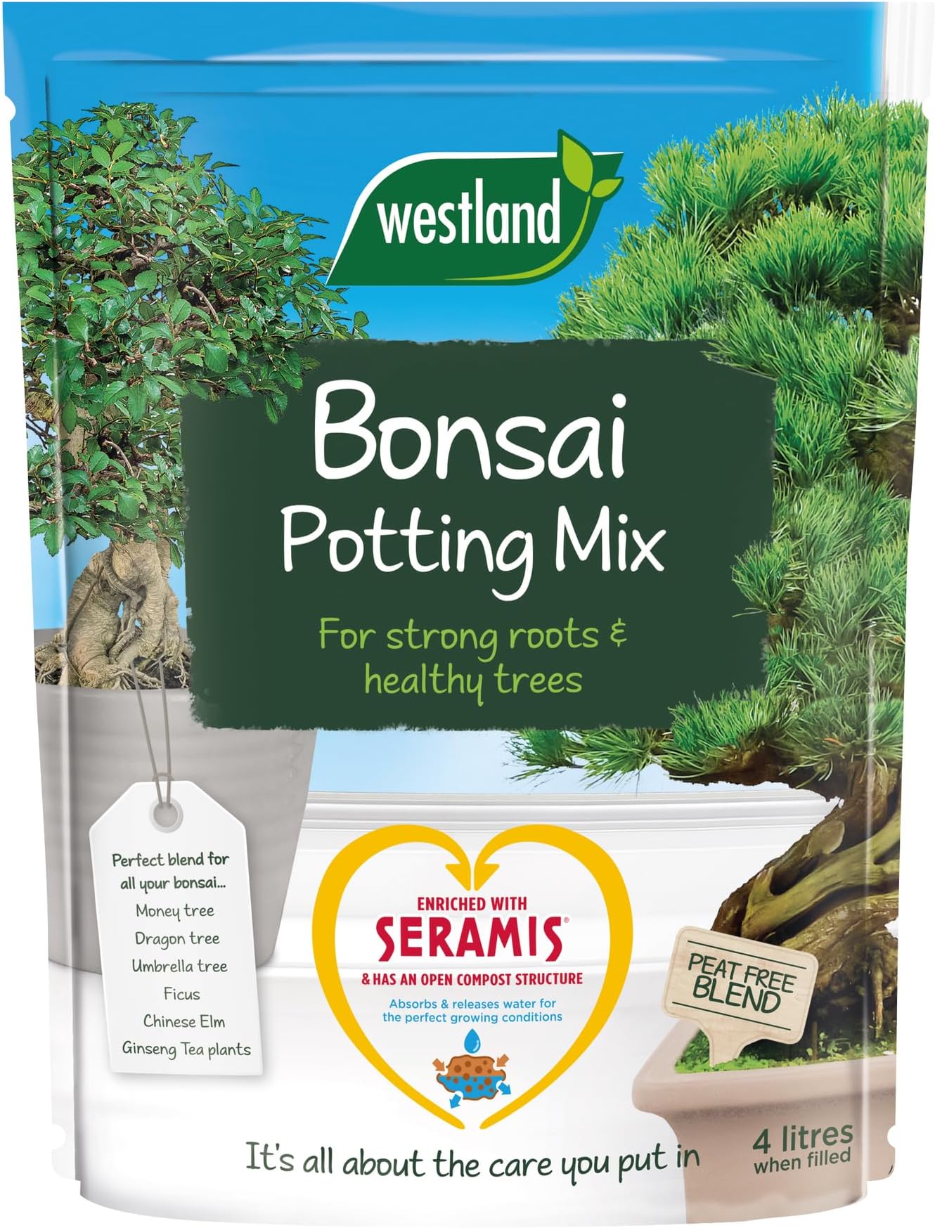 Bonsai Soil Premixed 2 Litres Premium Blend Akadama Kyodama & John