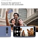 YATWIN Silicone Back Case for Google Pixel 7 Pro, Soft-Touch Phone Back Cover for Google Pixel 7 Pro - Lavender Grey gallery image