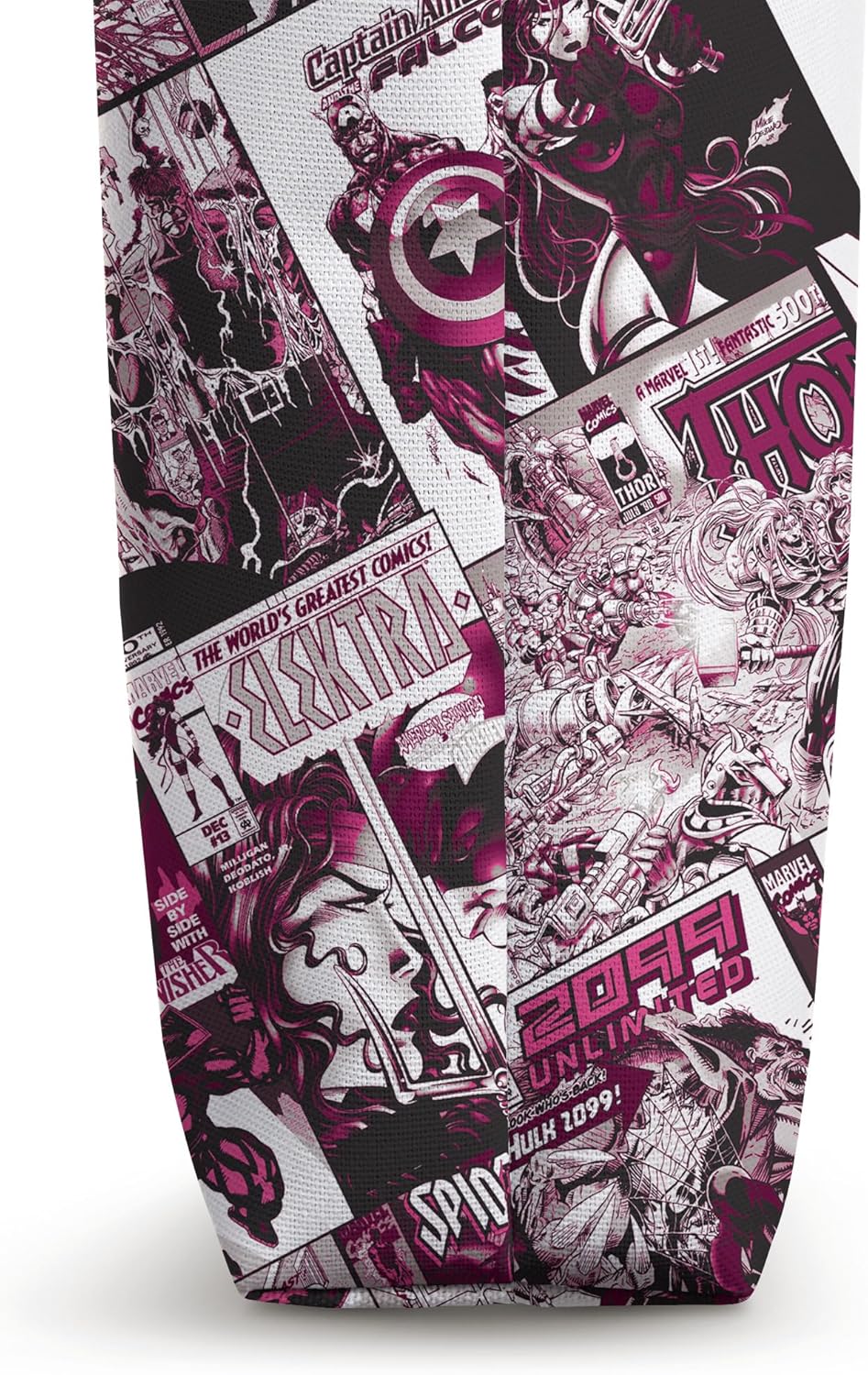 Marvel Comics Vintage 90s Comic Covers Tote Bag