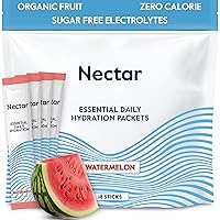 Vista 49 de Nectar - Paquete de electrolitos en polvo, sin azúcar y 0 calorías, de frutas orgánicas, hidratación diaria IV para alivio de la deshidratación