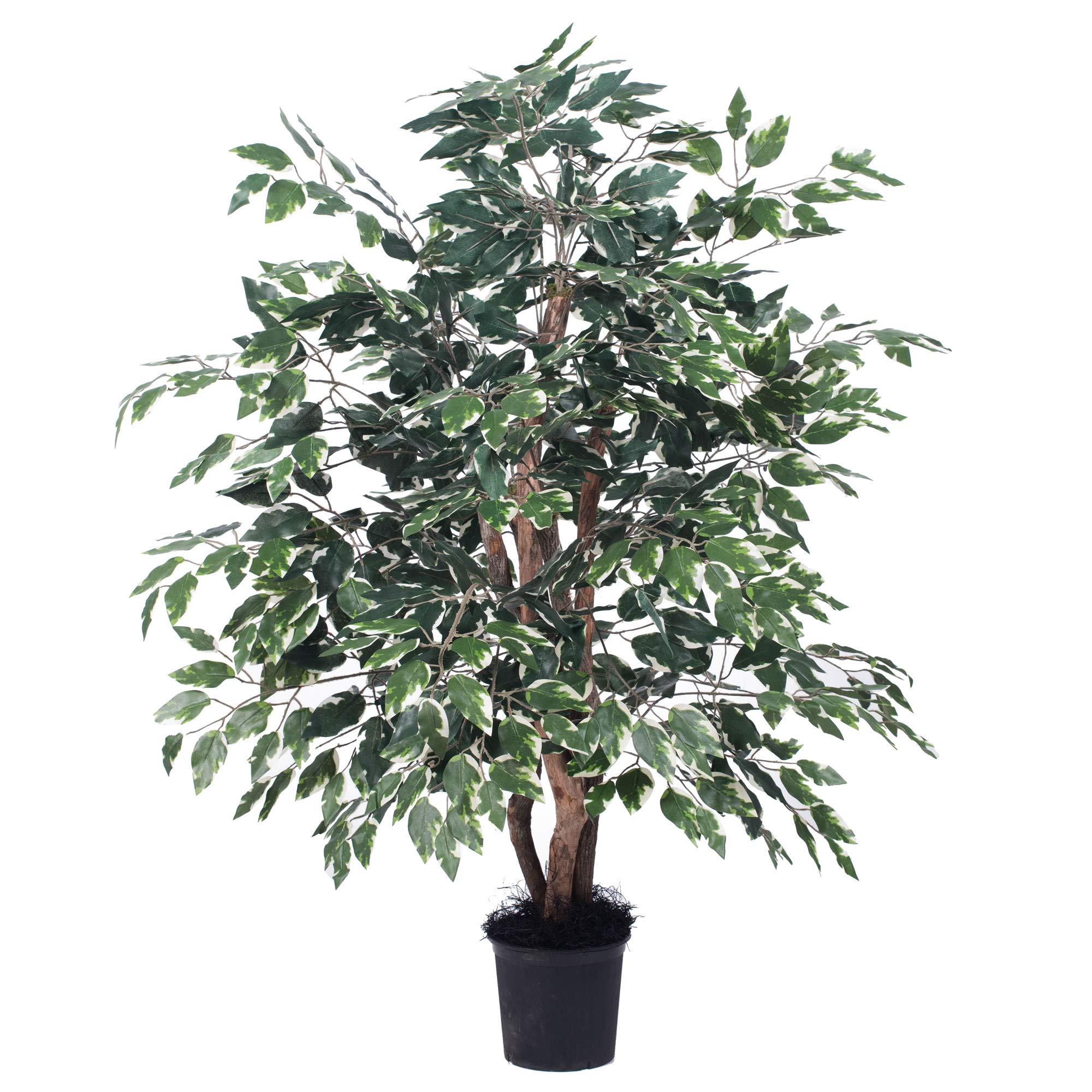 Vickerman TXX0240-06 Everyday Bush Artificial Tree, Green/White, 10 Pounds