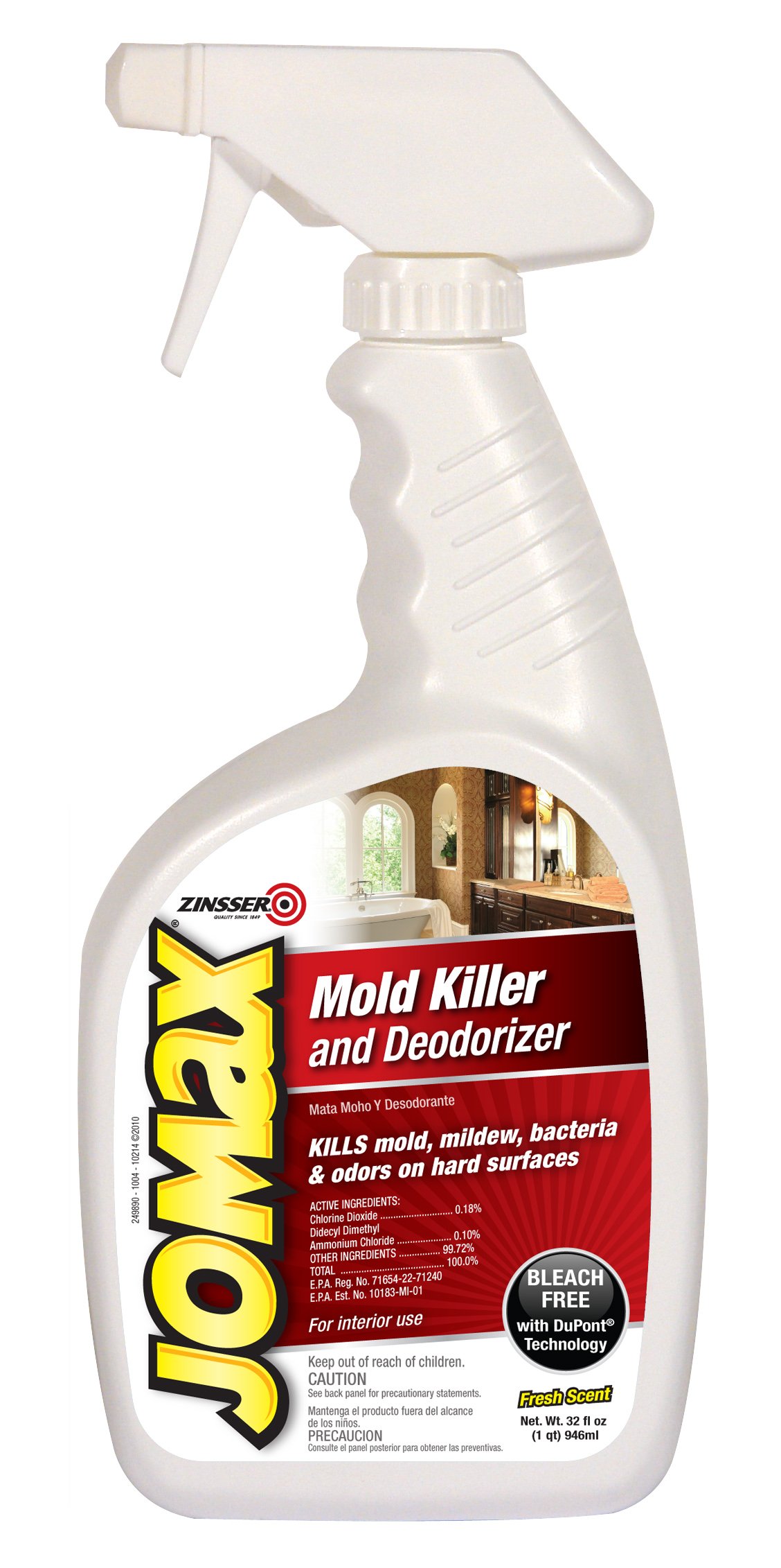 Rust-Oleum Corporation 60190 Mold Killer and Deodorizer, 32-Ounce
