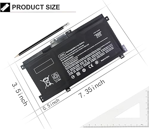 Miniatura 3 de L09281-855 916814-855 LK03XL Batería para HP Envy x360 Convertible 49.2 ft-bp1xx 49.2 ft-cn0xxx 15-cn0xxx 49.2 ft-cp0xxx 55.8 ft-ae0xx 17-bw 55.8