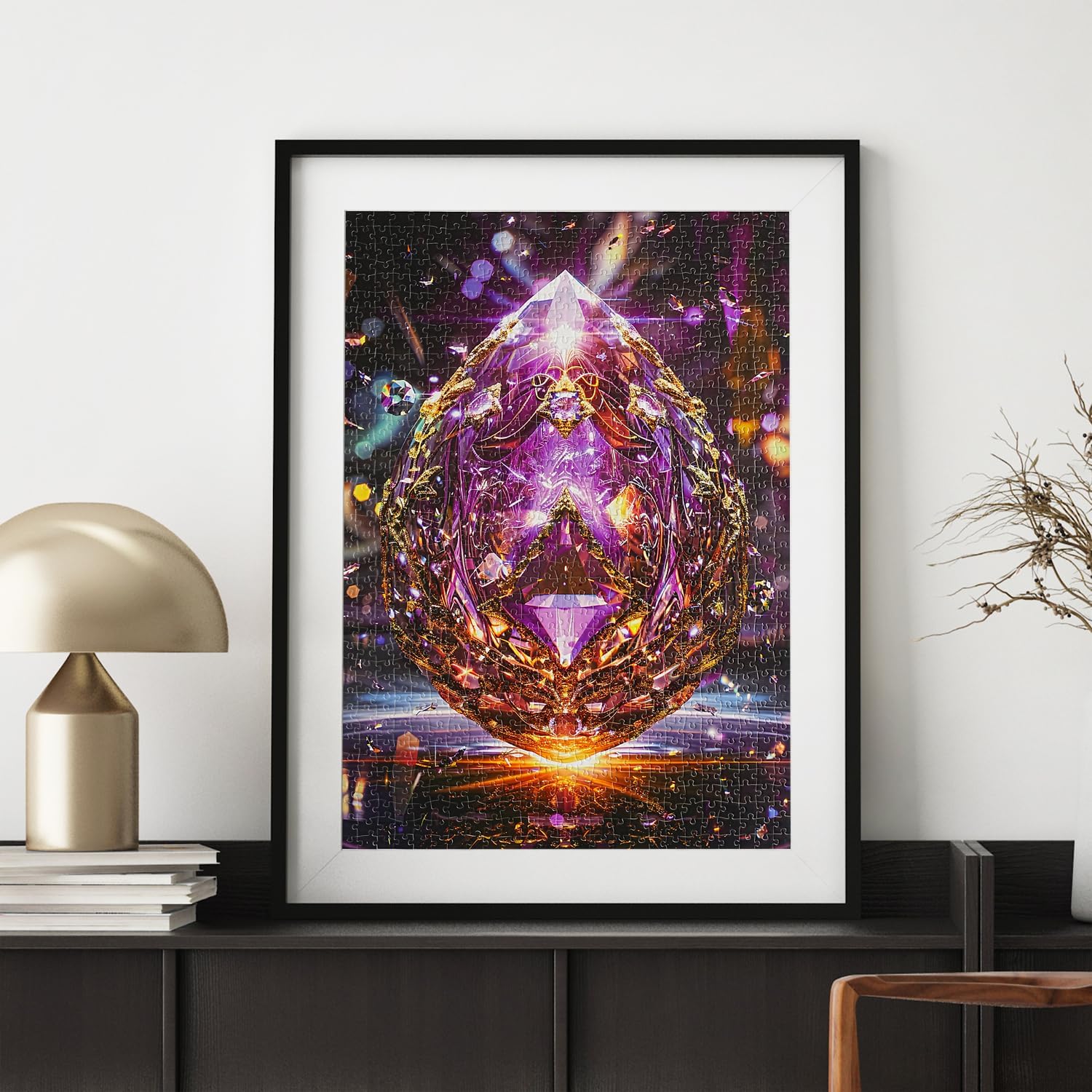 Jigsaw Puzzles for Adults 1000 Pieces Impossible Hard Difficult Challenging Puzzles for Adults Teens Beautiful Crystal Diamond Legend Artistic 1000 Pieces 28 x 20 inch