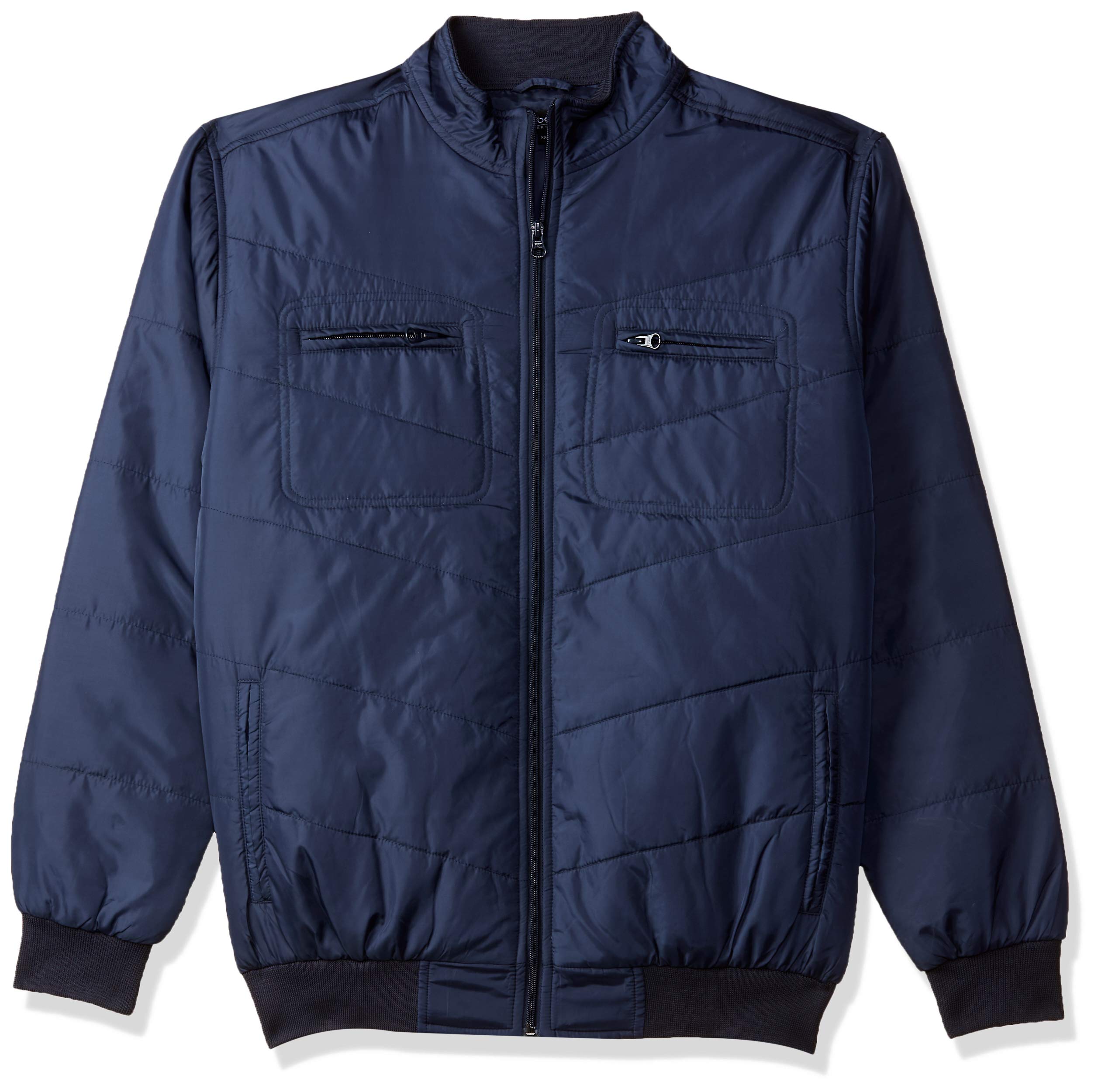 ABOF Men's Jacket (BOA19AMCWJK9062219_Navy_L)
