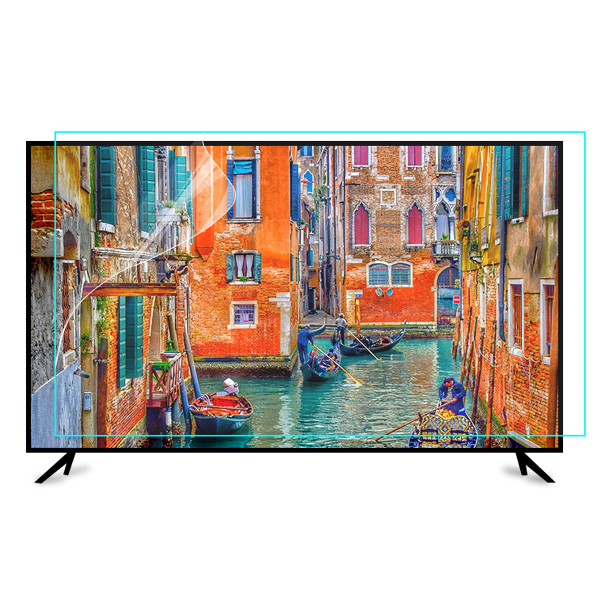 od AntiBlue Light do 50 cali, matowa, przeciwodblaskowa folia bez bąbelków, zabezpieczająca wyświetlacz LCD odporna na zarysowania,Folia ochronna na ekran telewizora(50in 1095x616mm)