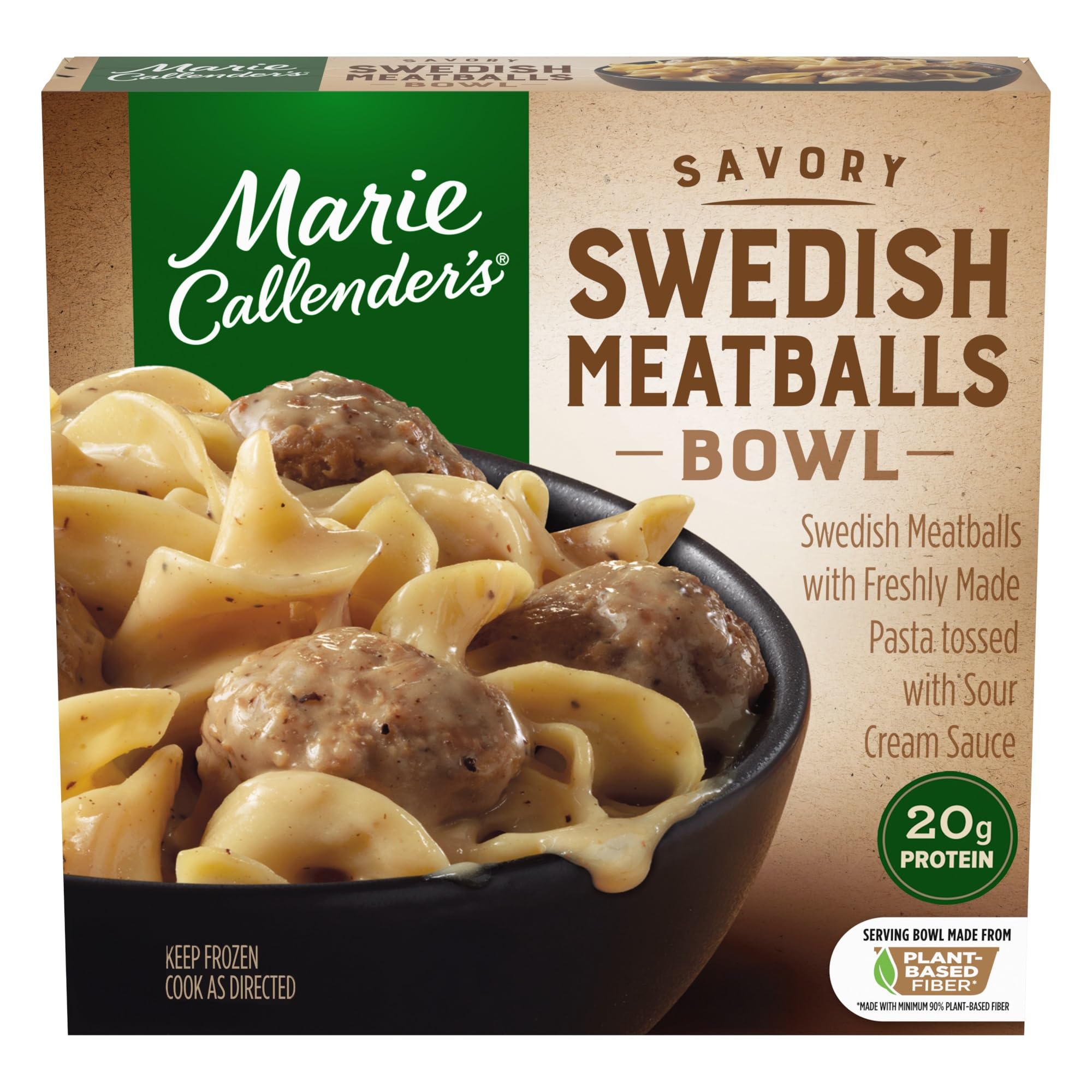 Marie Callender's Swedish Meatballs Bowl, 11.5 oz