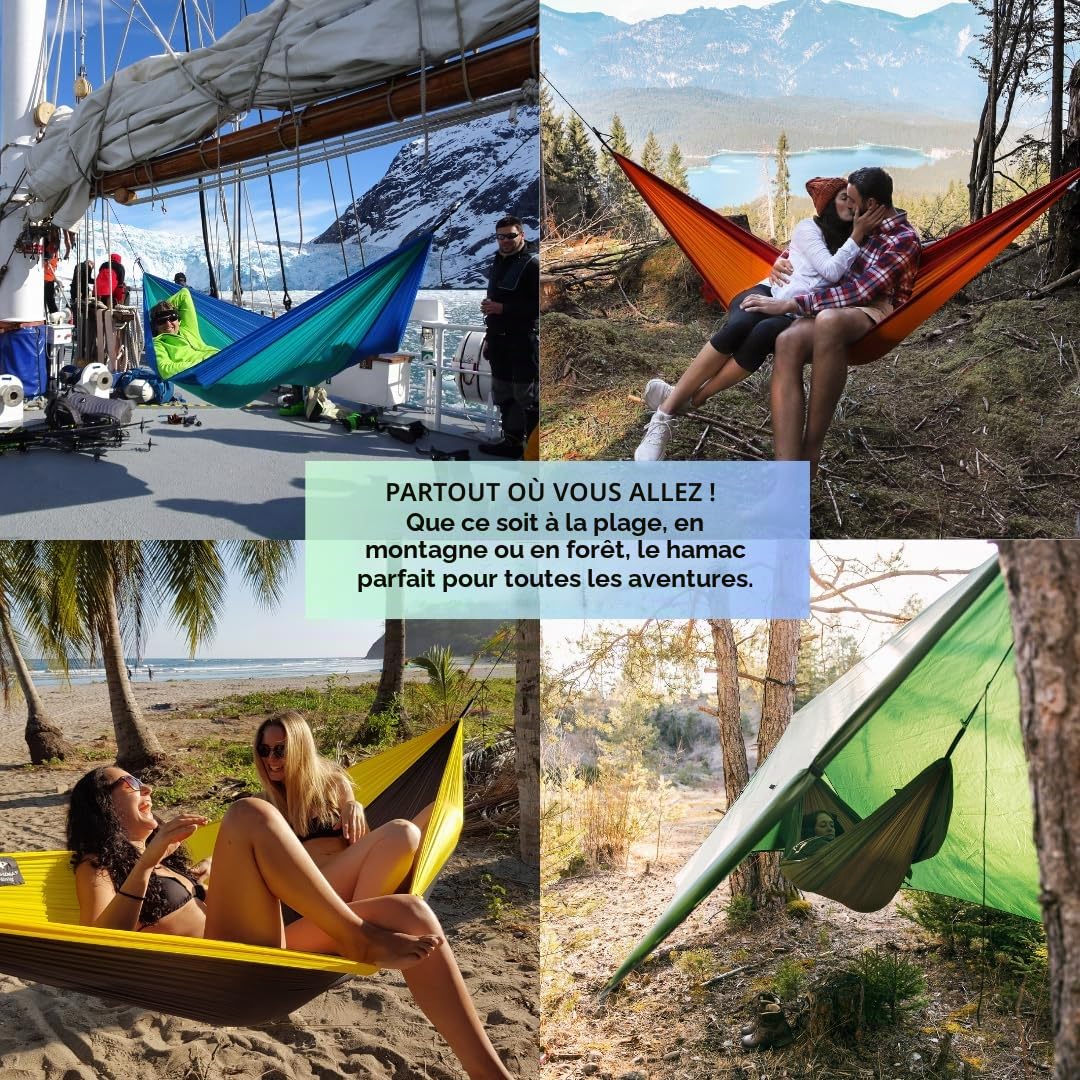 Amazonas az-1030412 Ultra-Light Adventure Hamac de randonnée, Rouge, Null