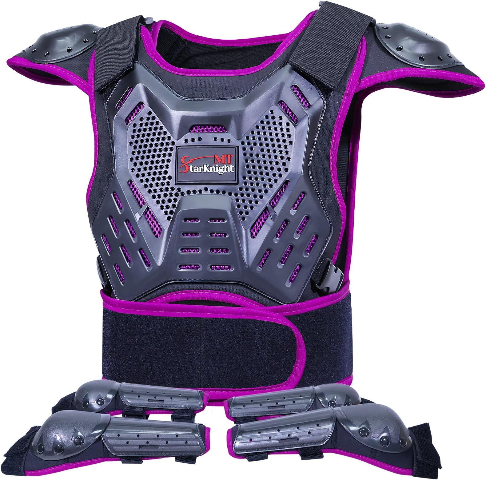 StarknightMT Kids Dirt Bike Gear - Youth Motorcycle Gear Riding Protective Motocross Armor Suit Chest Protector for Boys Girls Biking Cycling Skating Off-Road