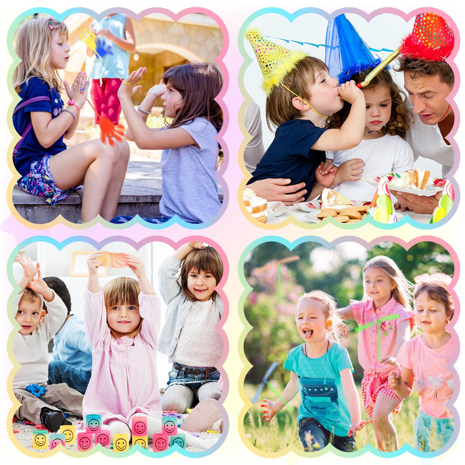 Acentor 56 Pièces – Cadeaux D'anniversaire Pour Enfants, Pinata Goodies, Sacs Cadeaux, Jouets Anti-stress Et Accessoires De Fête (dès 5 Ans)
