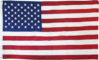 Amazon.com : Valley Forge American Flag 5ft x 8ft Cotton