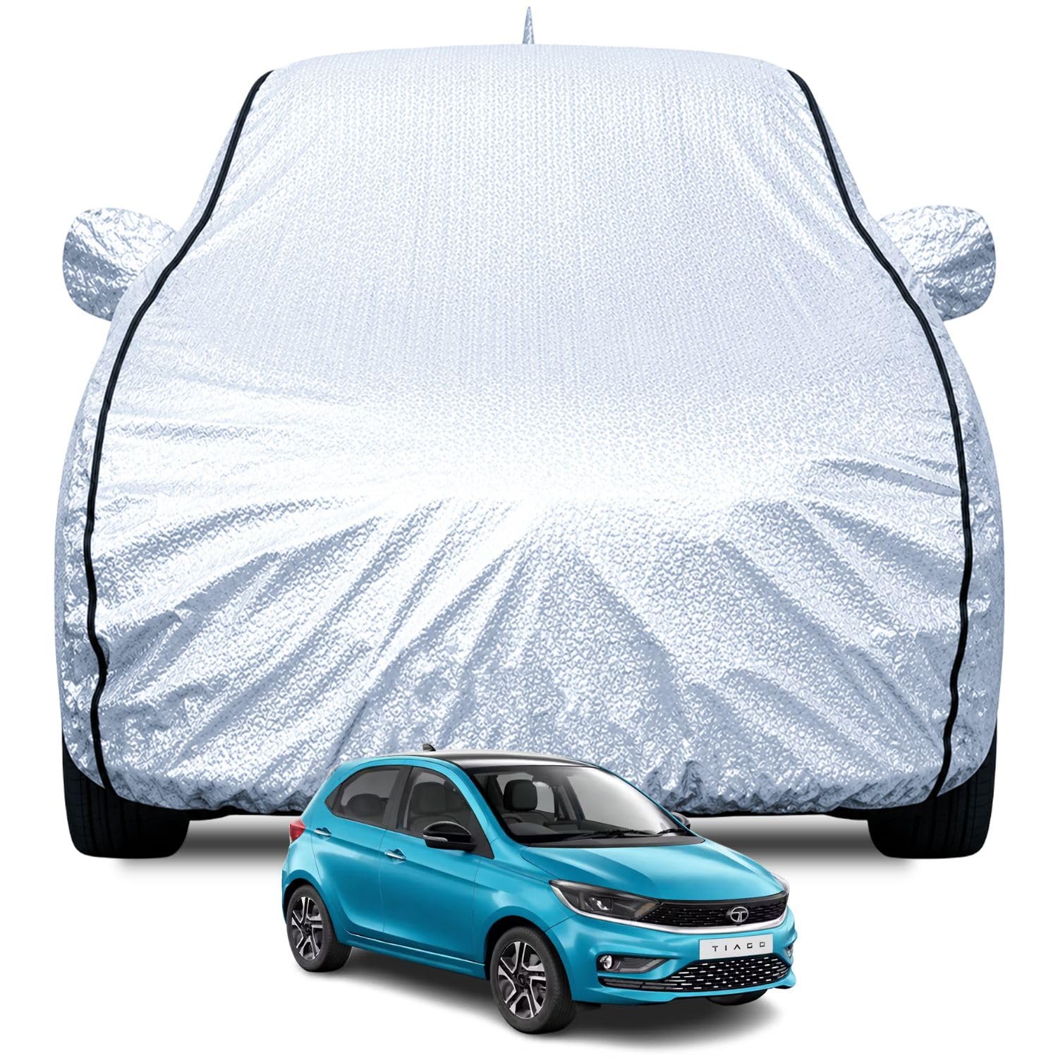 Fabtec Waterproof Car Cover with Mirror Pocket – Triple, ₹915
