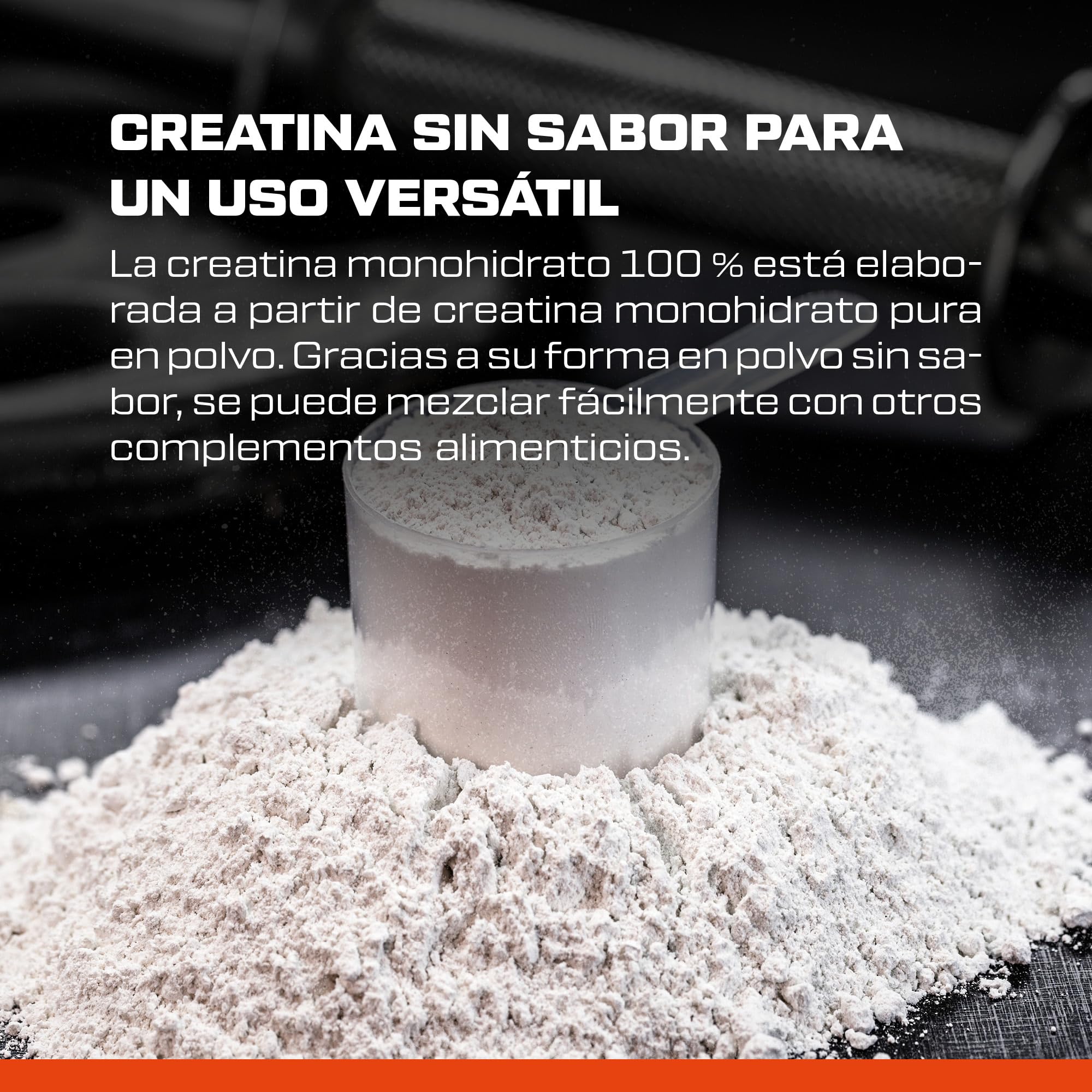 Scitec Nutrition 100% Creatine Monohydrate - Creatina pura para la fuerza | Ejercicios sucesivos de alta intensidad y corta duración - Fórmula de un solo ingrediente - Sin aditivos - 500 g, sin sabor